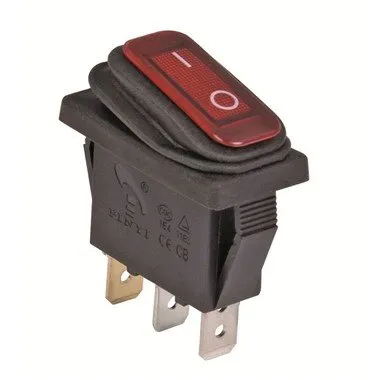 عمر مکانیکی یک سوئیچ راکر بیضی شکل ۳ پین چقدر است؟